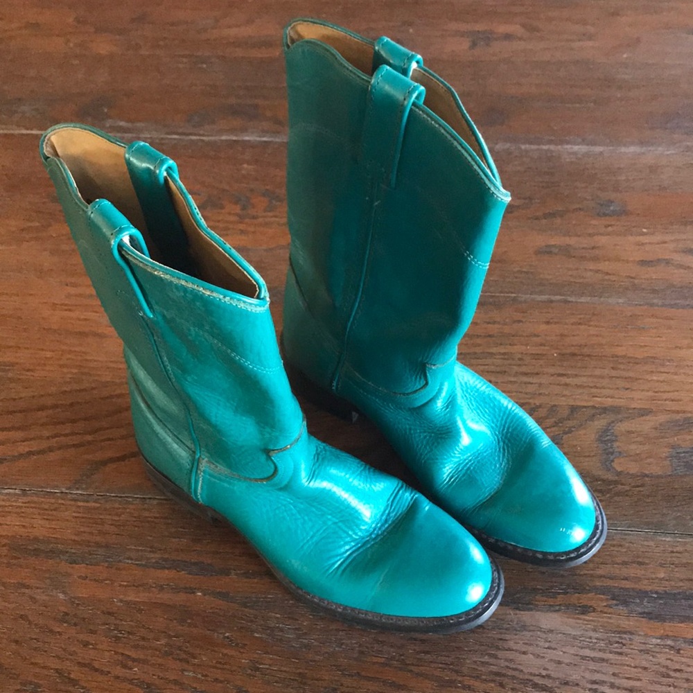 Turquoise Cowboy Boots